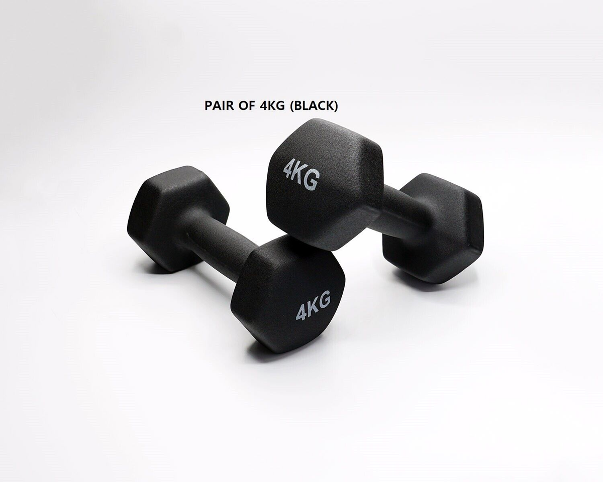 Neoprene Dumbbell Pair for Home & Gym Fitness