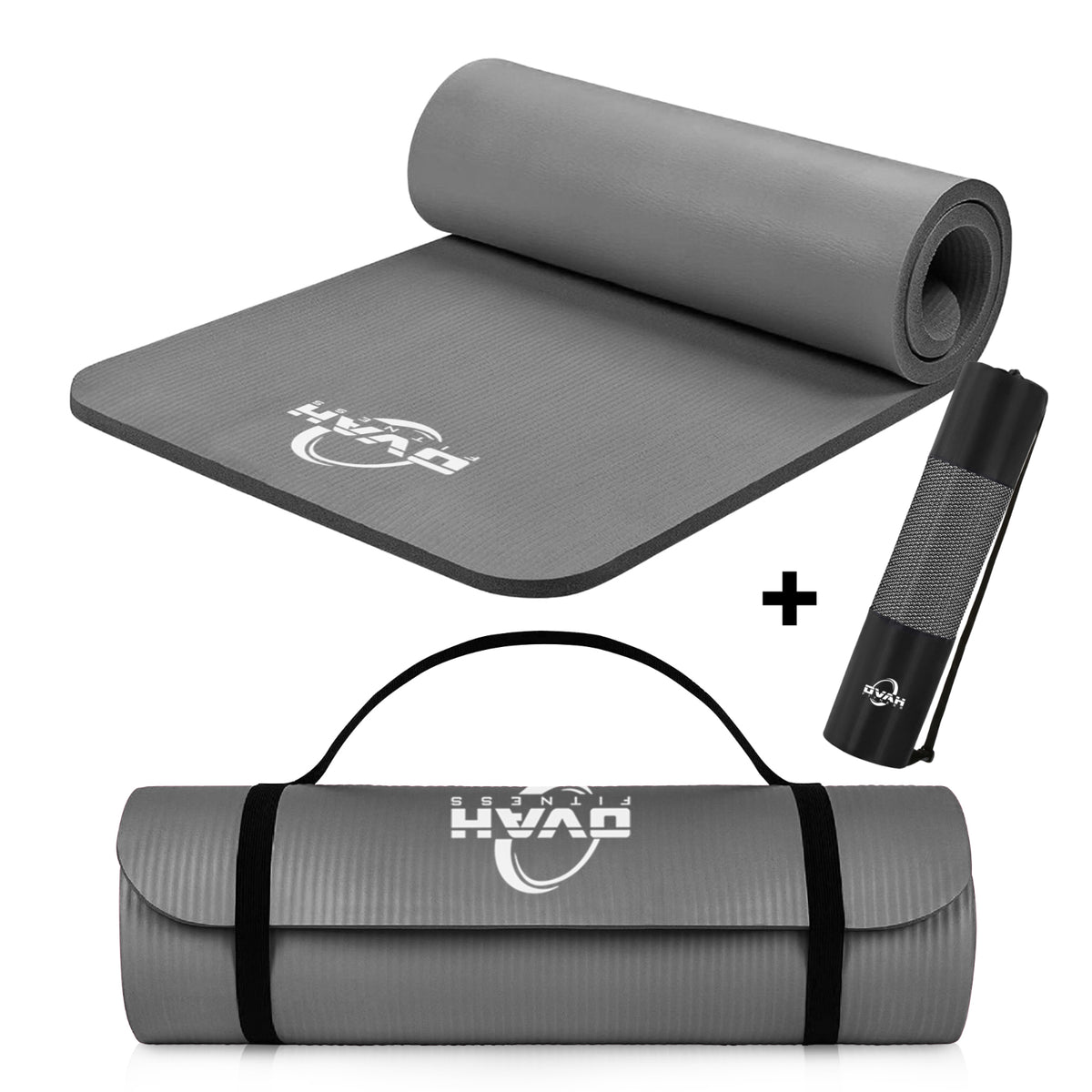 Extra Thick 15MM Non-Slip Yoga Mat for Fitness & Pilates