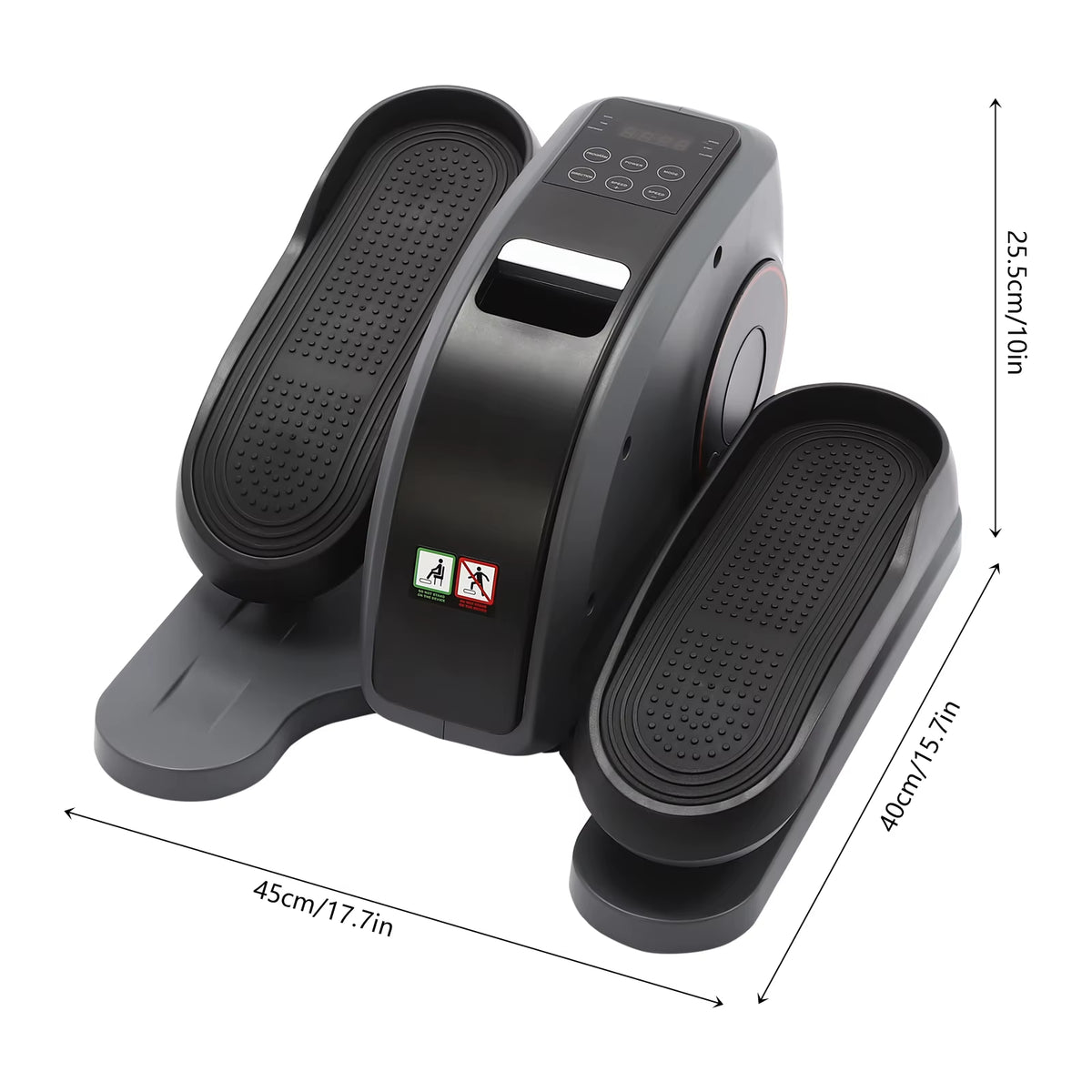Electric Seated Leg Foot Pedal Exerciser under Desk Leg Machine with Remote Control for Home