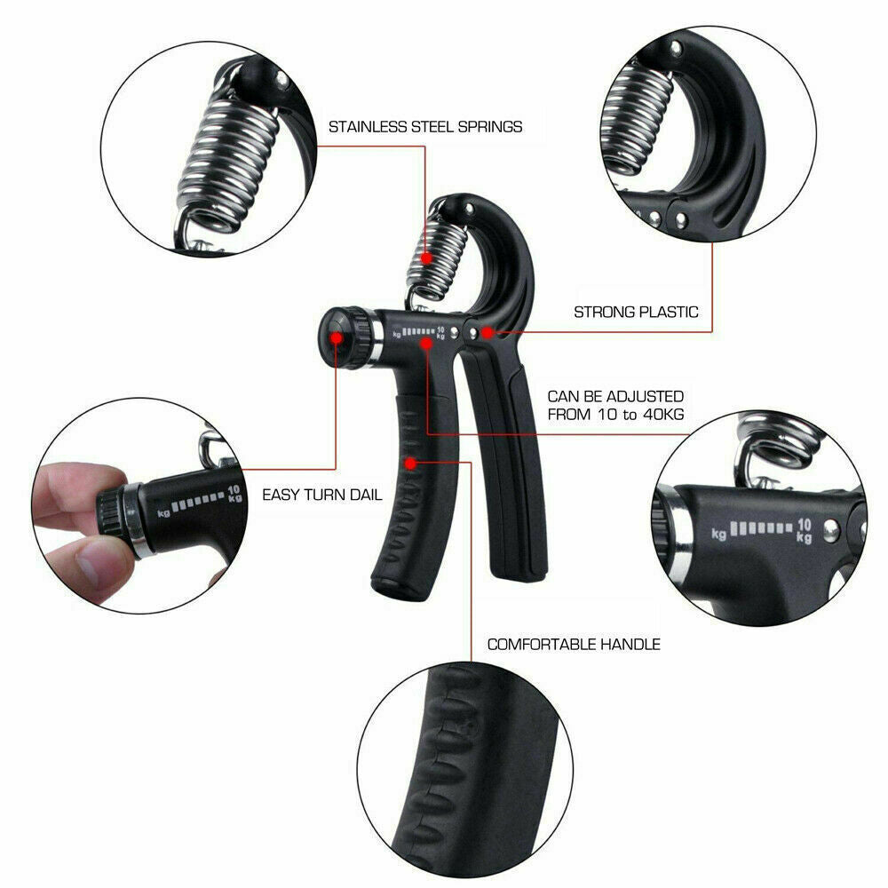 Adjustable Hand Grip Strengthener (10-60KG)