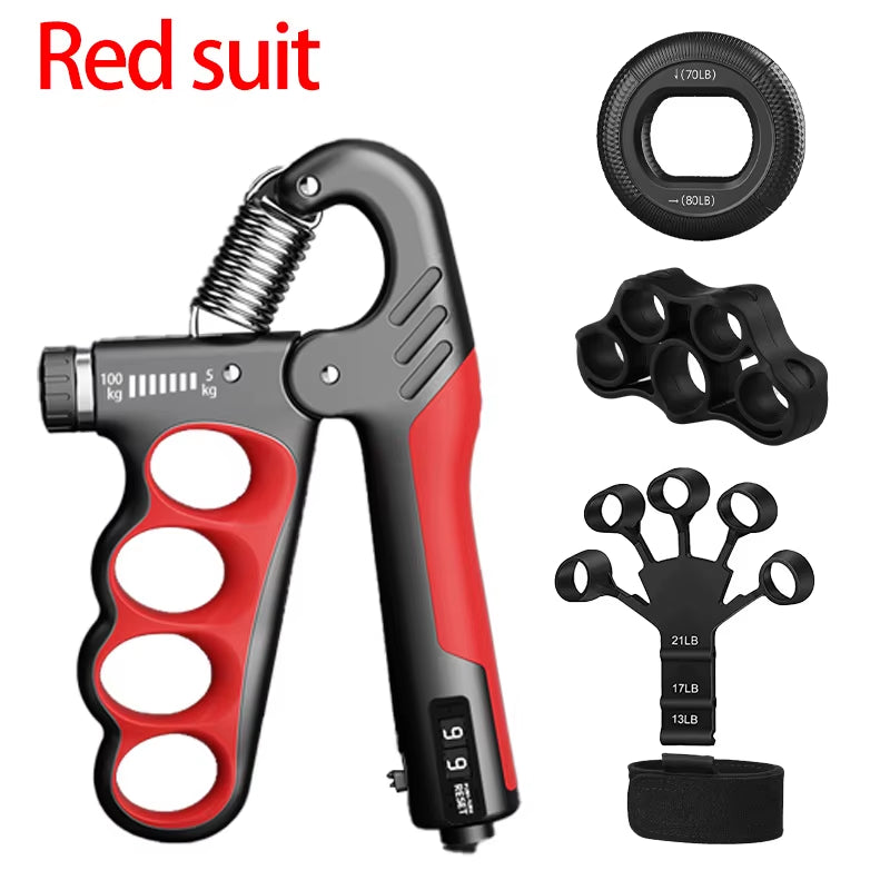 Adjustable Grip Strengthener for Hand & Wrist Exercise (5–100Kg)