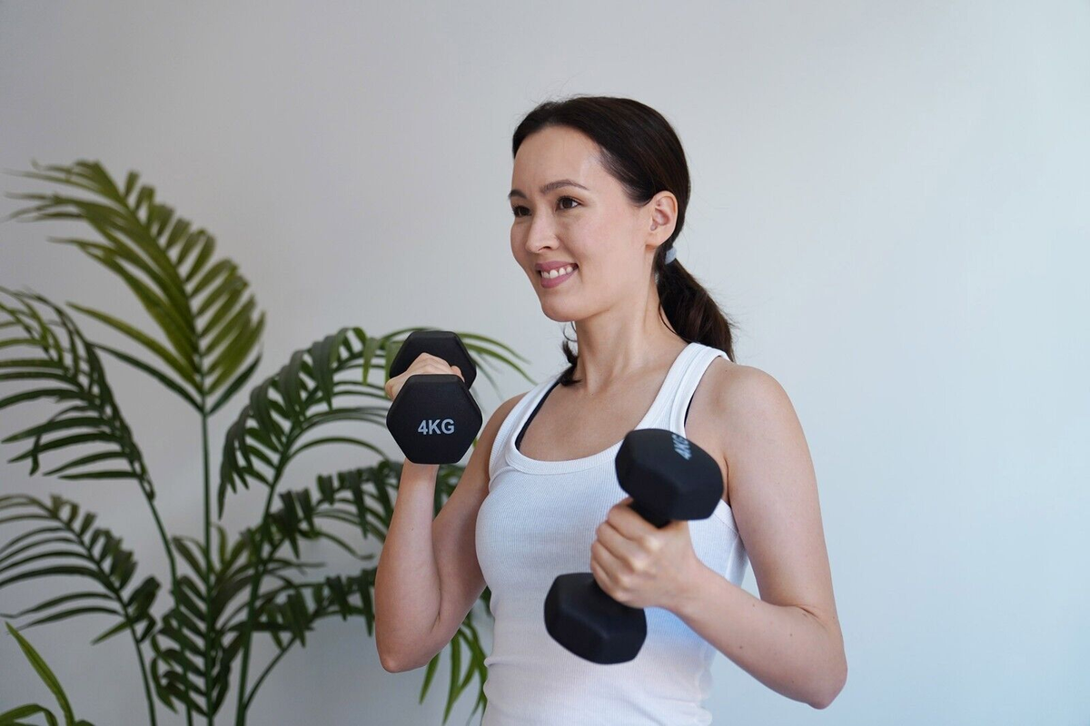 Neoprene Dumbbell Pair for Home & Gym Fitness