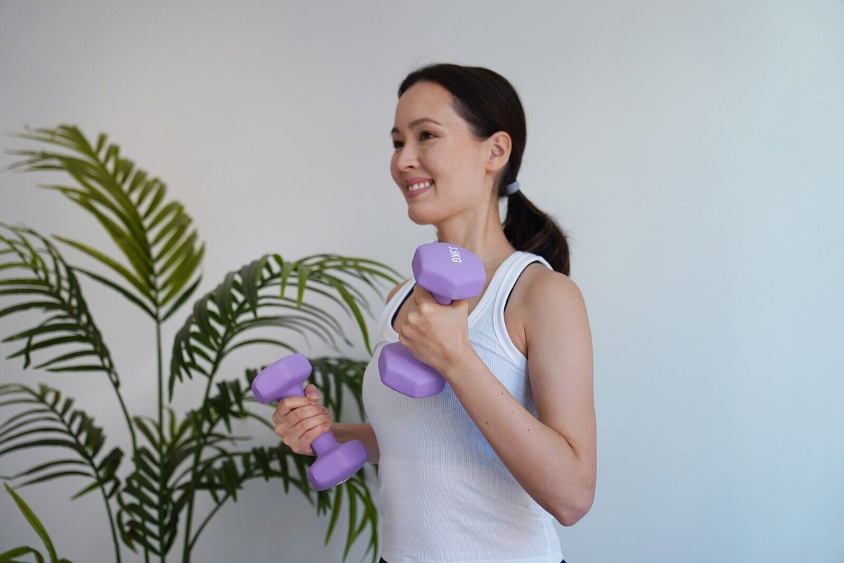Neoprene Dumbbell Pair for Home & Gym Fitness