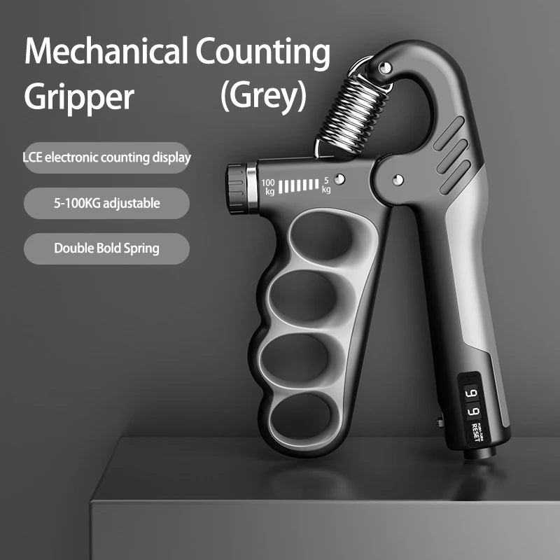 Adjustable Grip Strengthener for Hand & Wrist Exercise (5–100Kg)