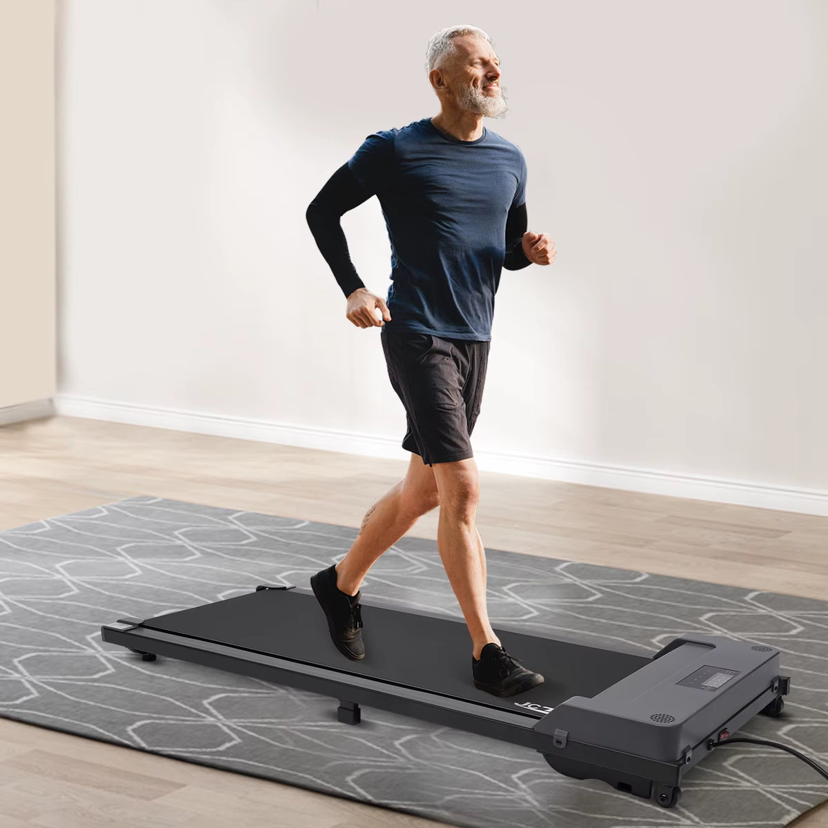 Under Desk Electric Treadmill with LED Display & Remote